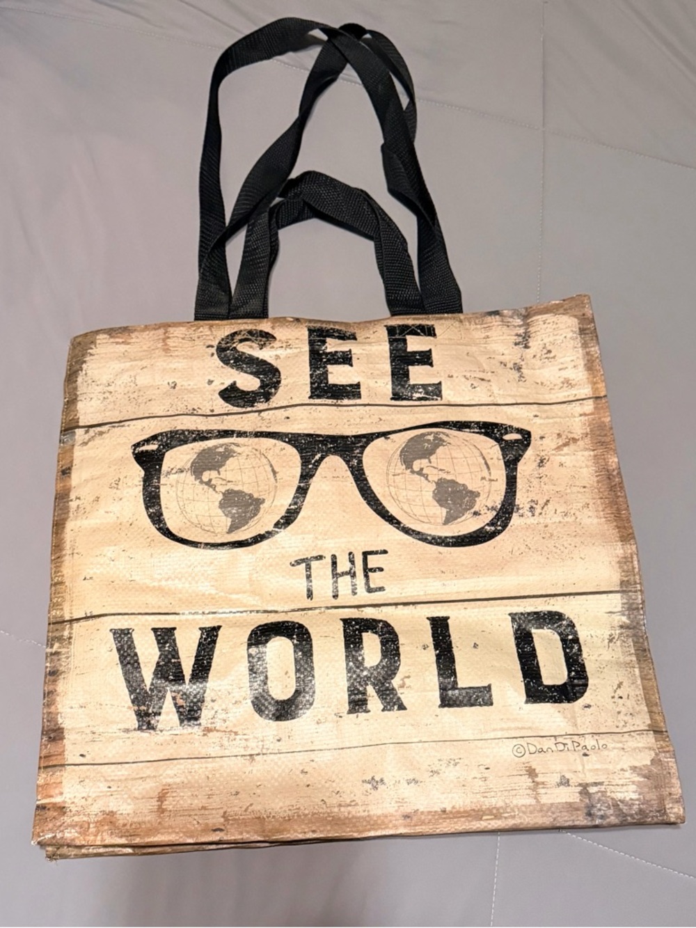 See The World Reusable Tote Bag